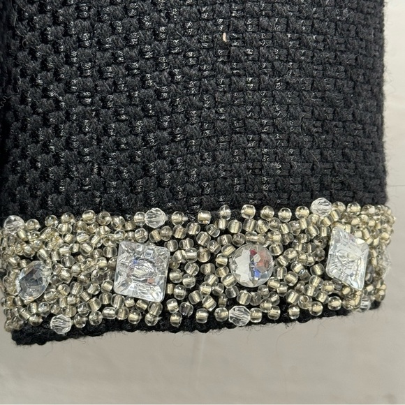 The Collective Works of Bereks 2 Black Evening Jacket Heavily adorned with jewel - Picture 4 of 10